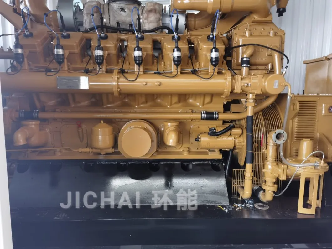Cchp Biogas Generator Set with Soundproof Canopy