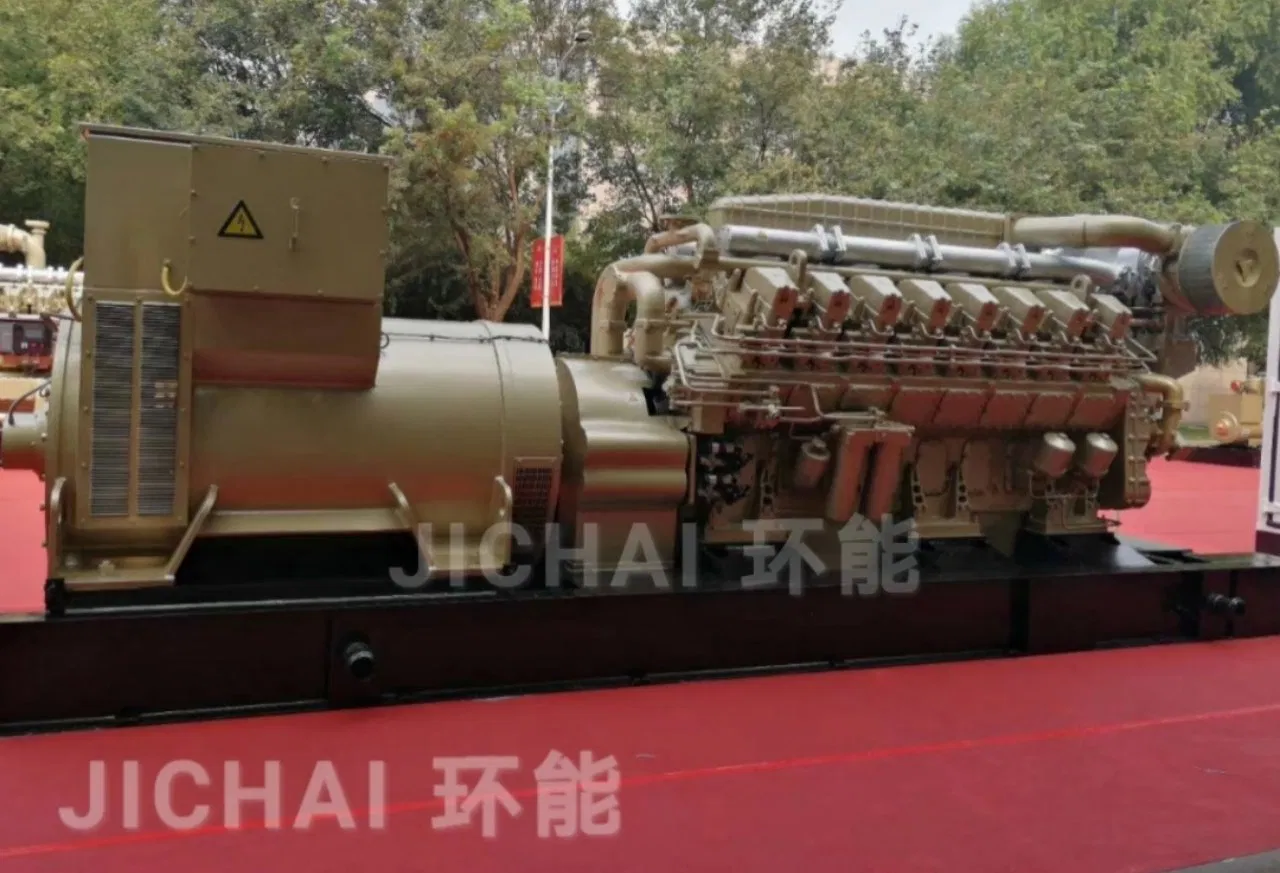 Cchp Biogas Generator Set with Soundproof Canopy