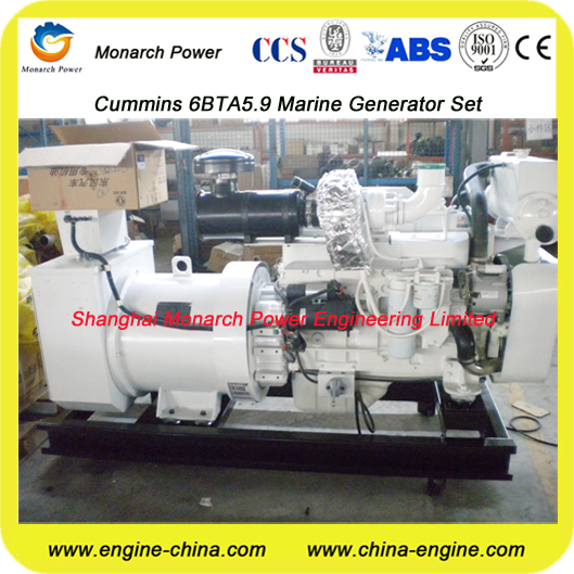 CCS Approved Cummins Marine Generator for Sale (Cummins 6BTA5.9)