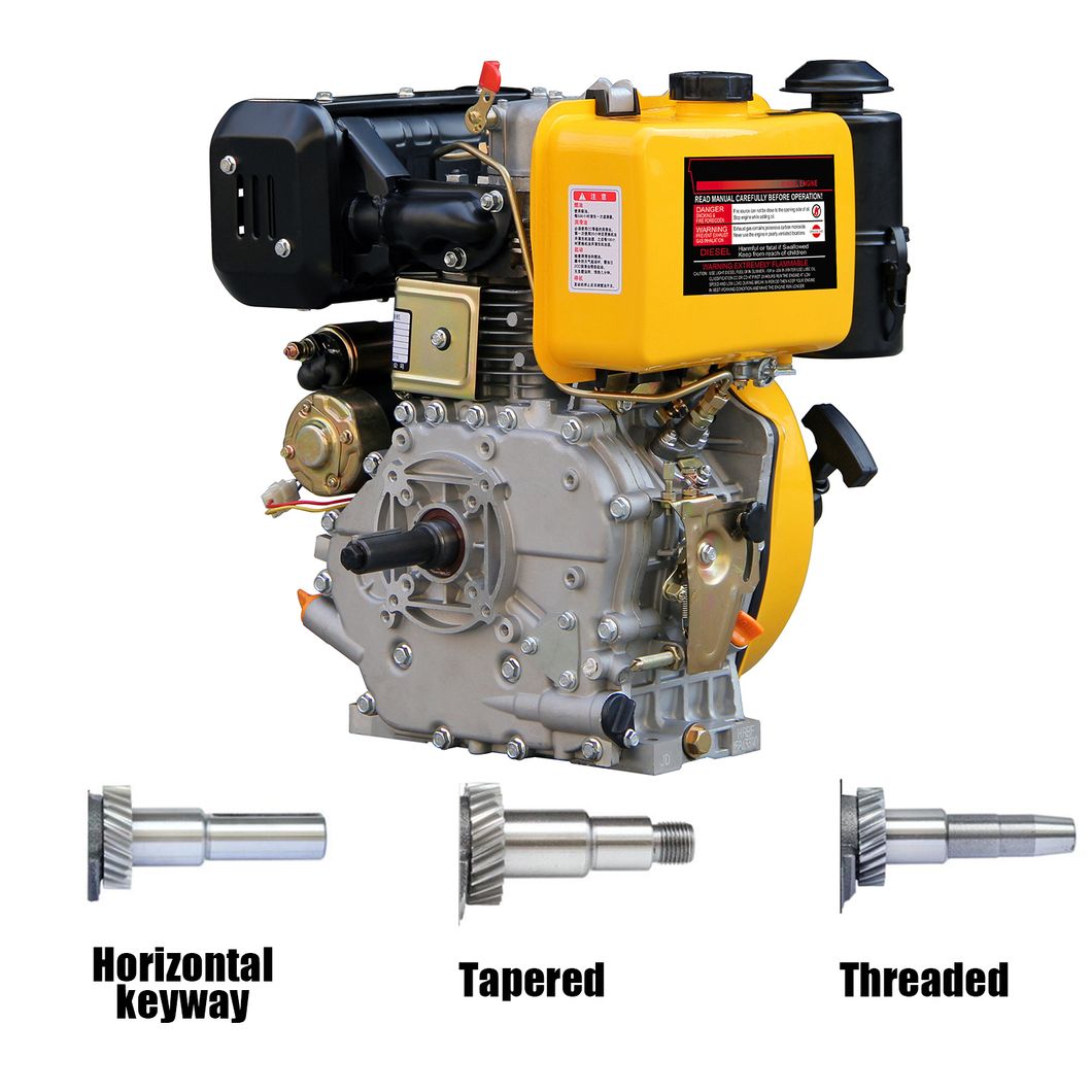CE&ISO9001 Approved 8HP Wind Cooled Diesel Engine Portable Generator