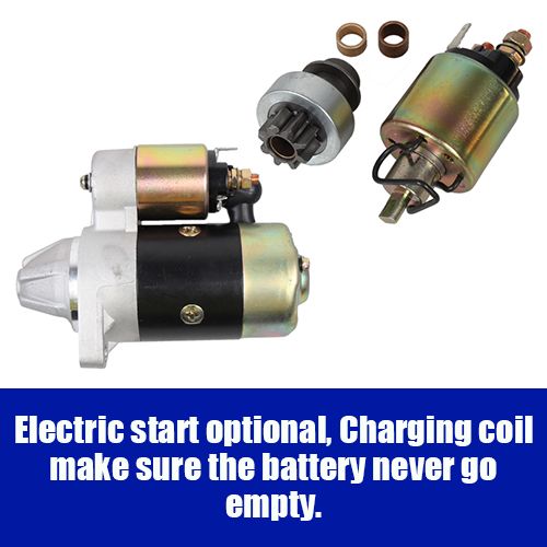 CE&ISO9001 Approved 8HP Wind Cooled Diesel Engine Portable Generator