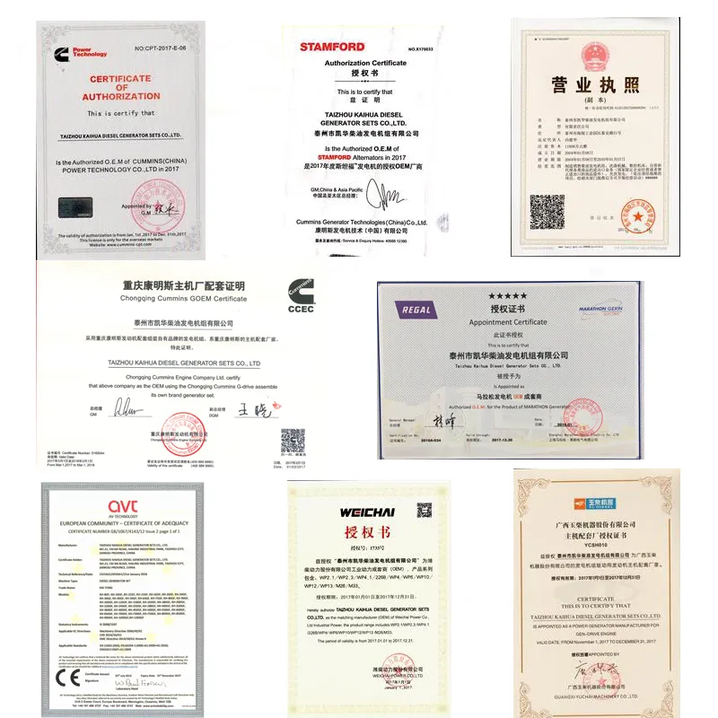 Ce Proved 100kVA/80kw 6bt5.9-G2 Silent Diesel Generator