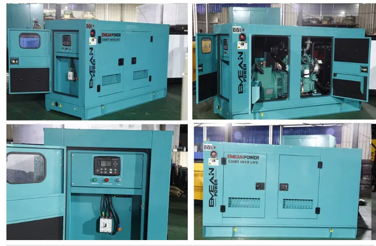 China 250kw 312kVA Diesel Generator Soundproof Type Ce Approved