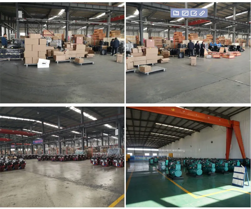 China Weifang Diesel Generator 75kw Stamford Alternator