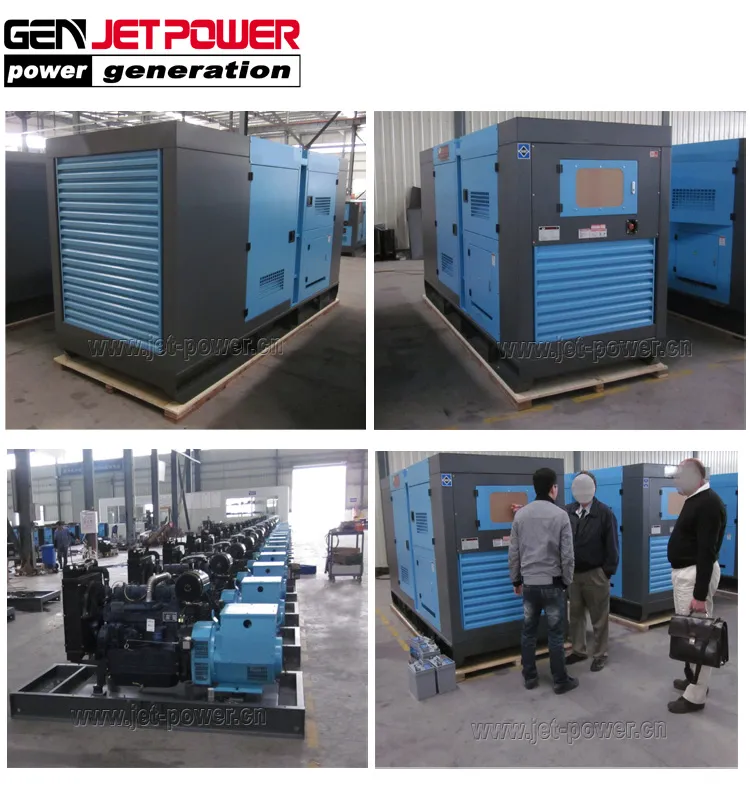Chinese Genset 64kw 85kVA Soundproof Canopy Silent Diesel Generator