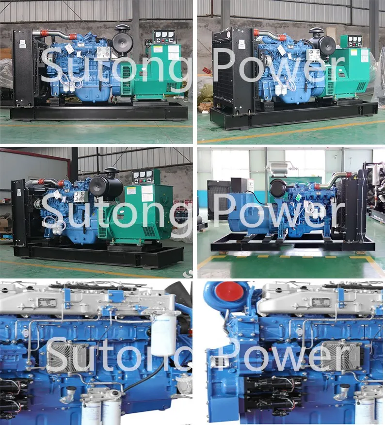 Continuous Working Prime Power 150kw Yuchai Emergency Power Diesel Generator