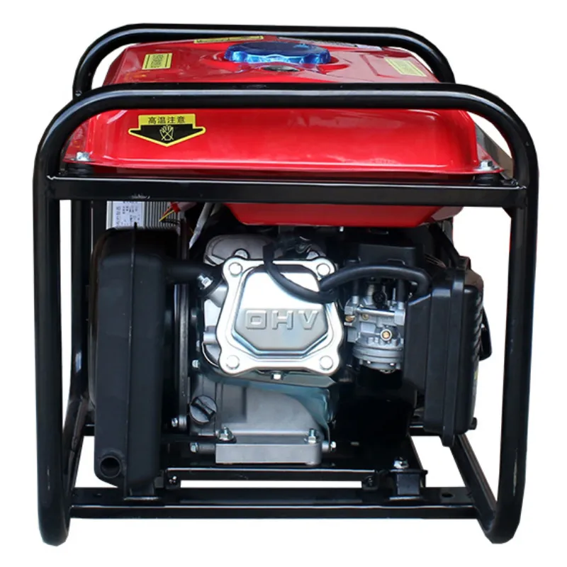 Copper Wire 5.5kw Portable Power Industrial Gasoline Generator