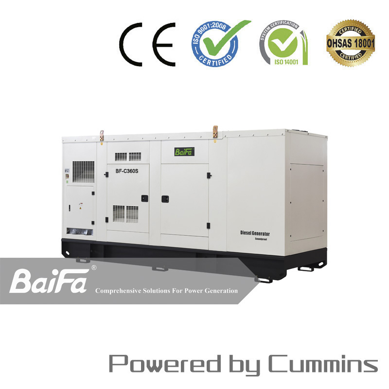 Cummins Diesel Engine Nta855-G1b Power 360kVA Industrial Electric Power Diesel Generator with Stamford Alternator Factory