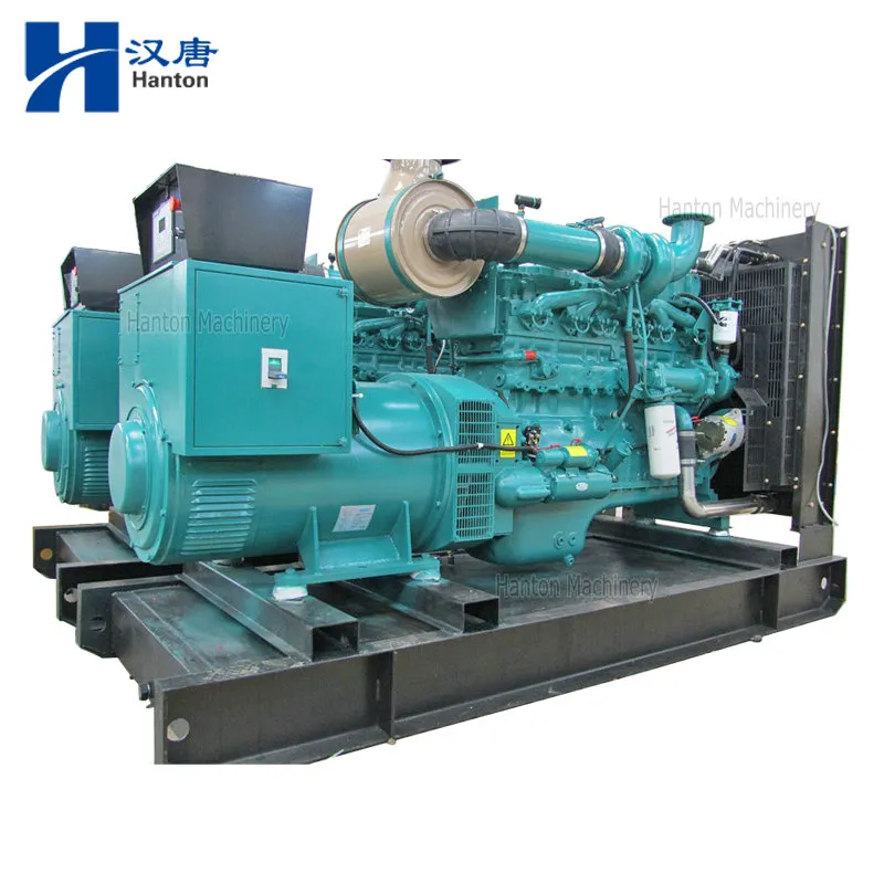Cummins diesel generator set with engine NTA855-G and alternator