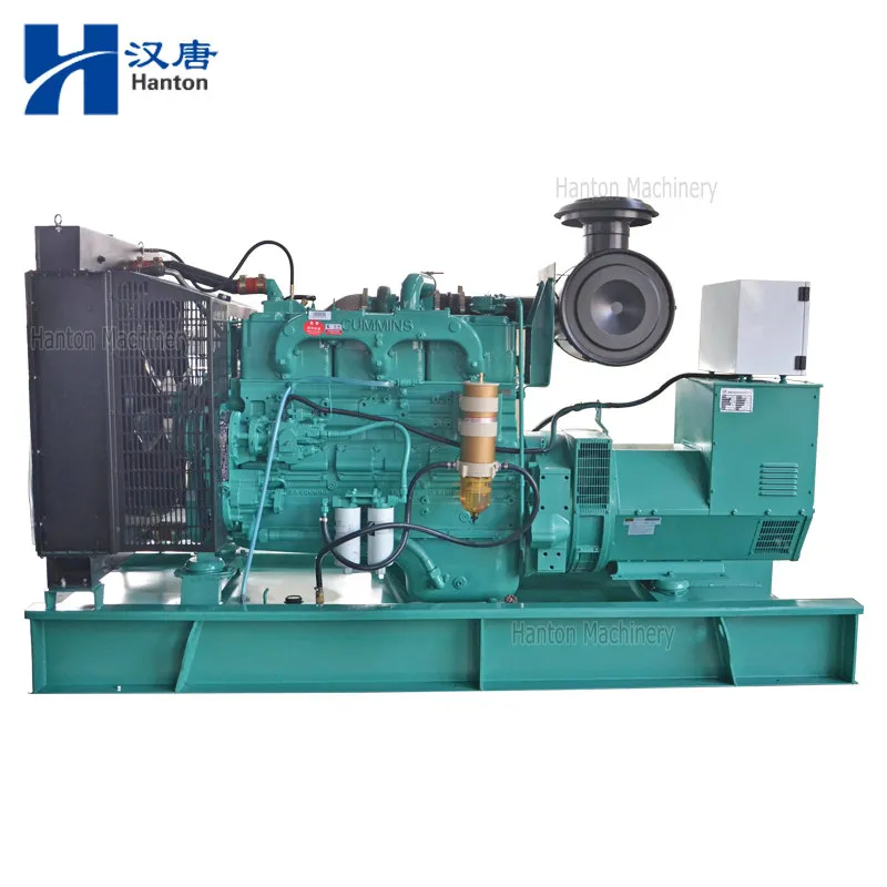 Cummins diesel generator set with engine NTA855-G and alternator