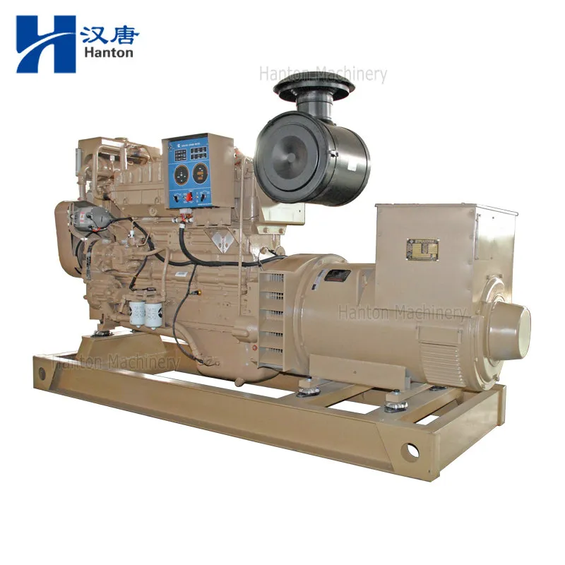 Cummins marine generator set with engine NTA855-DM and stamford alternator