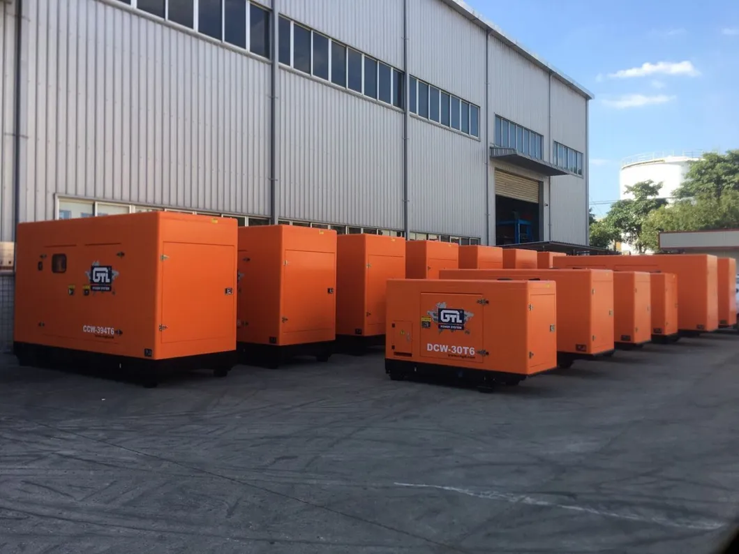 Cummins Silent/Soundproof Generator 64kVA 100kVA 200kVA 300kVA Diesel Generator Power by Cummins