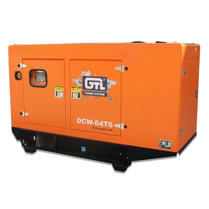 Cummins Silent/Soundproof Generator 64kVA 100kVA 200kVA 300kVA Diesel Generator Power by Cummins