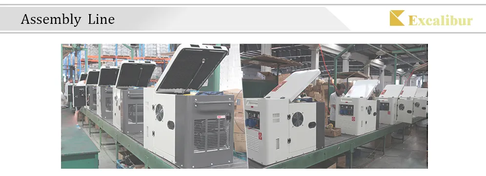 Diesel Power Generator with Diesel Engine 186f Air Cooled