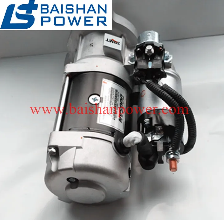 Doosan Engine Starting Motor Steyr Cnhtc Weichai HOWO Vg1560090001 Vg1560090007 De12 DV15 DV18 DV22 DC Alternator 300901-00009 DV15 18 22 Startor 300516-00075b