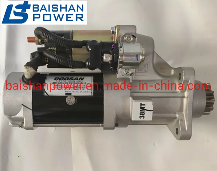 Doosan Starter Assy 0516-00056c 300516-00039 Starter Motor Fits Daewoo Doosan Engine P086ti 38mt