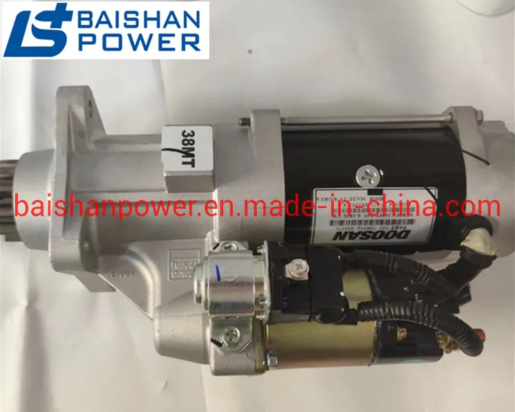 Doosan Starter Assy 0516-00056c 300516-00039 Starter Motor Fits Daewoo Doosan Engine P086ti 38mt