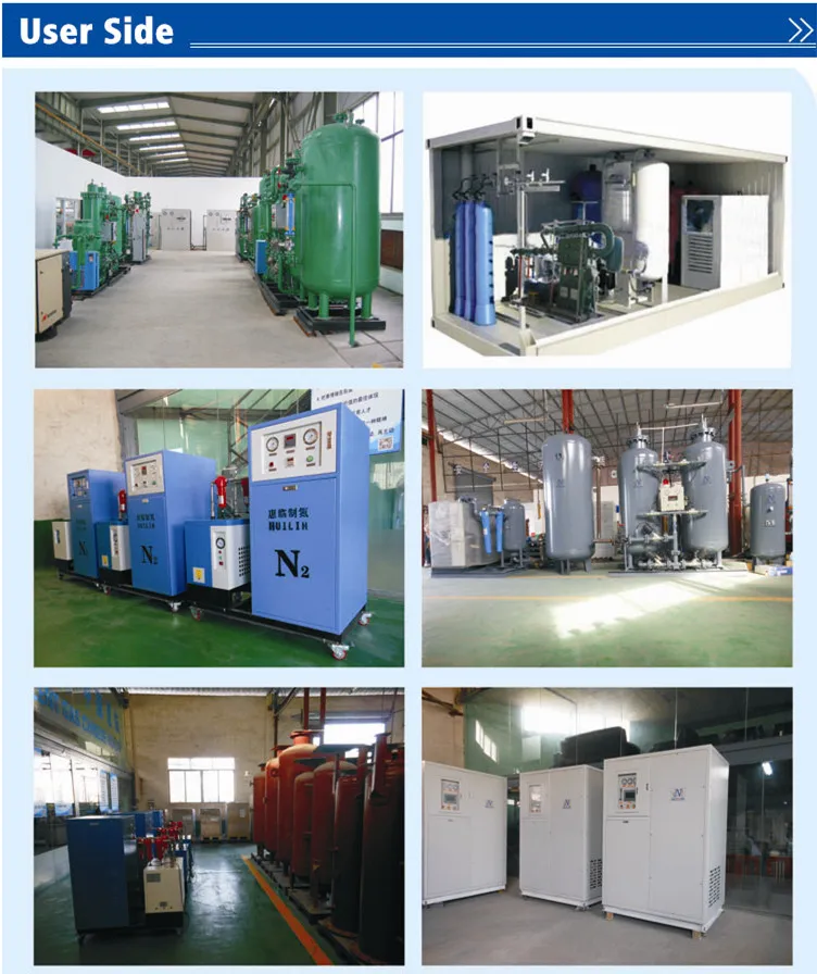 Energy-Saving Psa Nitrogen Gas Generator with Clamping Cylinder Technology