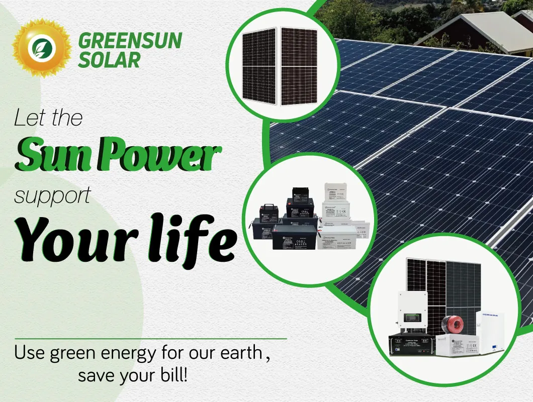 Factory Direct Sale 10kw 15kw 20kw on off Grid Hybrid Solar Energy Battery Power System for Home