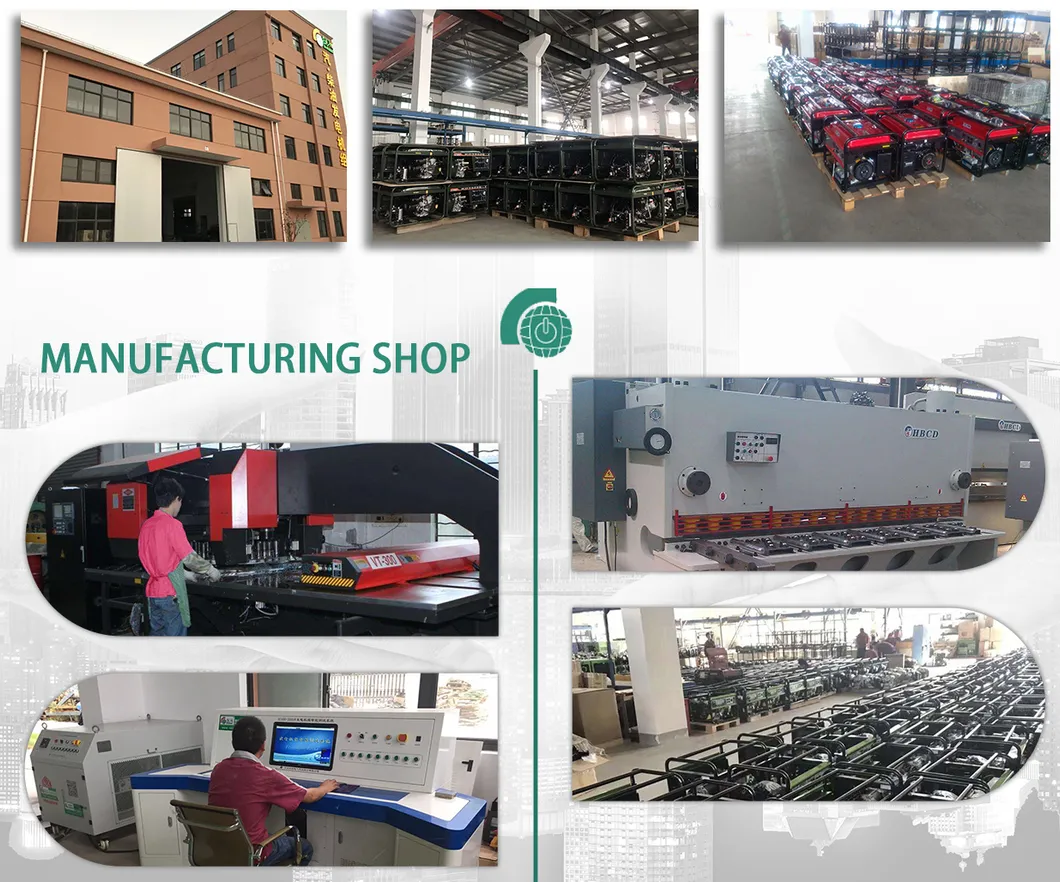 Factory Direct Supply 18kw/20kw 999cc Twin-Cylinder Luxury Frame Type Electric Start Electronic Speed Control Portable with Four Wheels Gasoline Generator