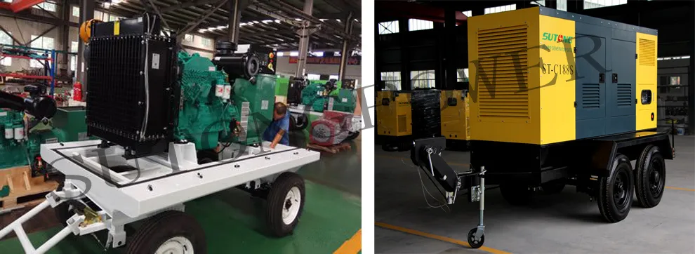 Factory Price 138kVA/110kw Open Type Cummins Diesel Power Generator