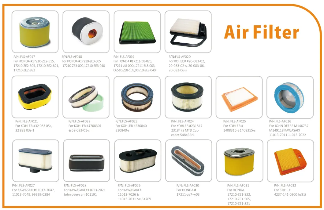 FLS-AF100 Air Filter for Stihl Blower BG45 BG46 BG55 BG65 BG85 SH55 SH85 BR45C Replace 4229 120 1800