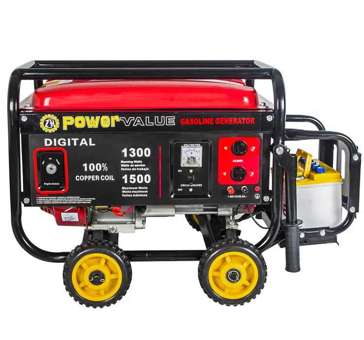 Genour Power Zh2500 168f 2kw/kVA High Quality Generator Recoil Starter
