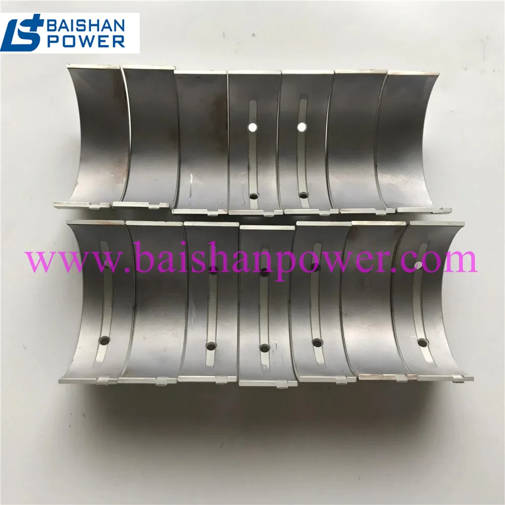 GENUINE DOOSAN DAEWOO V222TI MAIN BEARING 65.01110-6529 (V222TI MARINE ENGINE SPARE PARTS)Con Rod Bearing 65.02410-0010 140103-00075 65.01110-6115 65.01110-0080