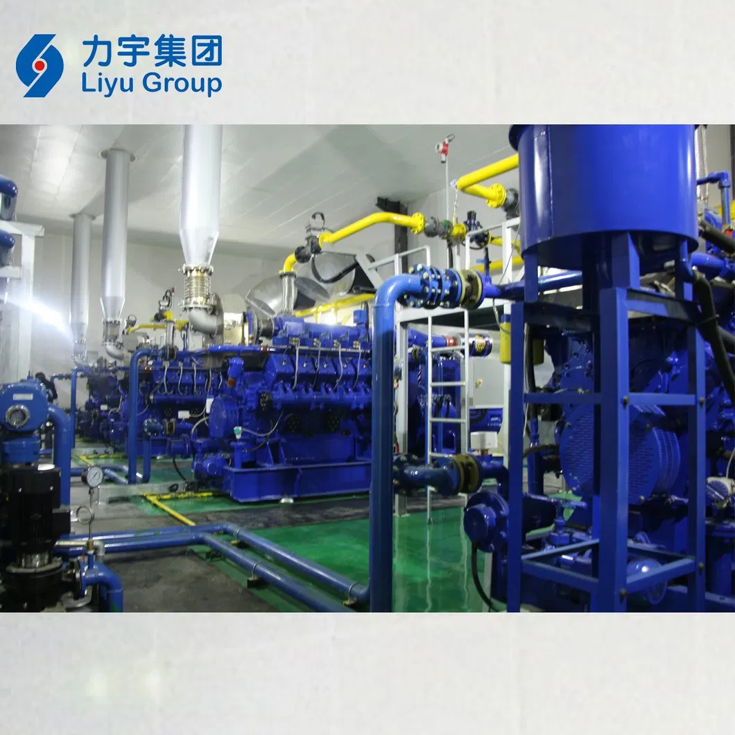 Global Warranty 1000kw Biomass Gas Cchp with Generator Manufacturer