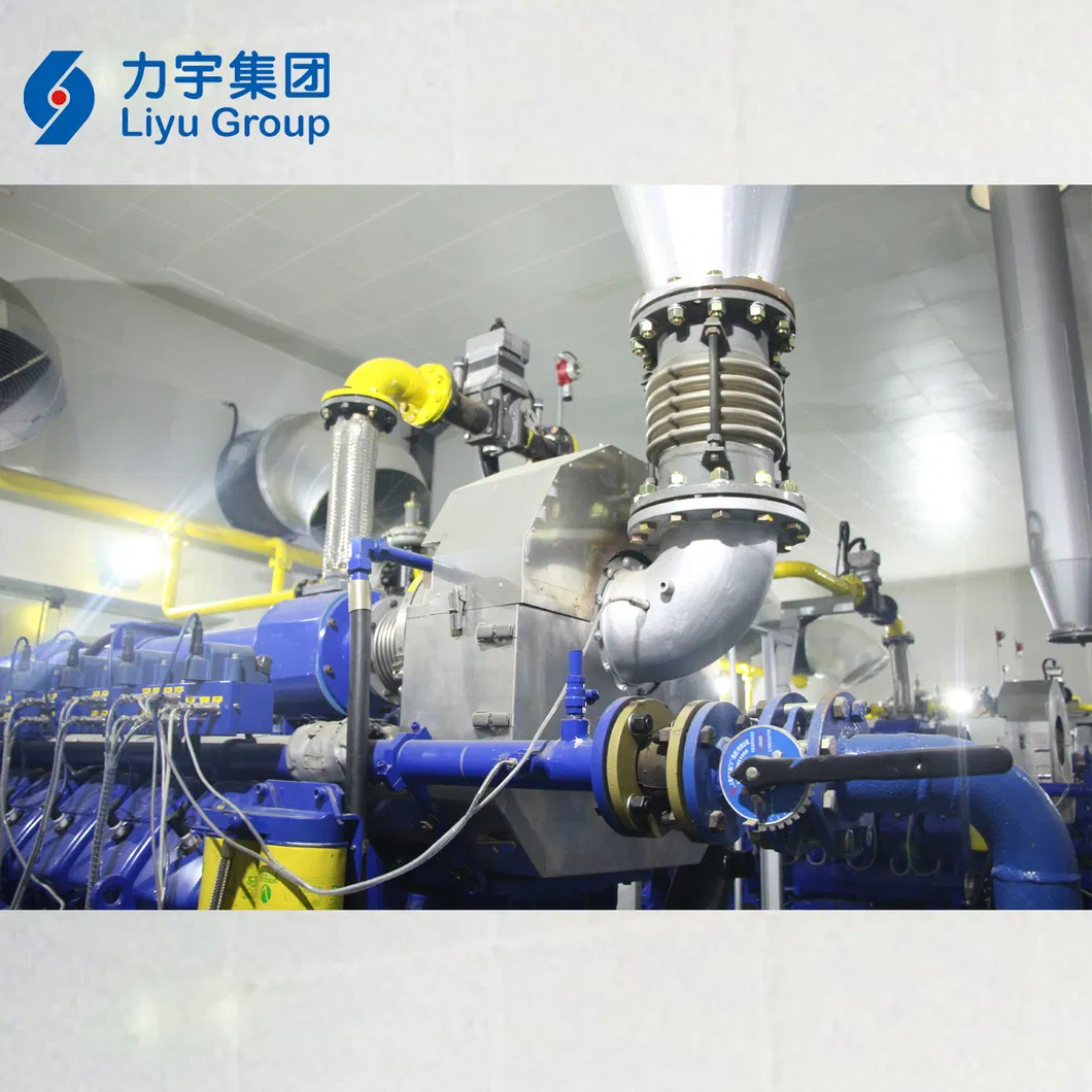 Global Warranty 1000kw Biomass Gas Cchp with Generator Manufacturer