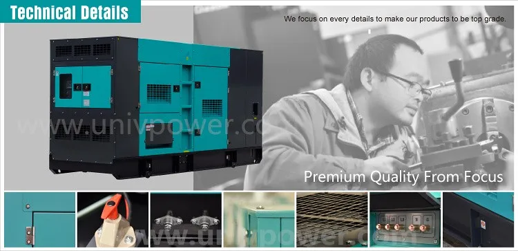 Groupe De 9 a 12 kVA Diesel Generator Set