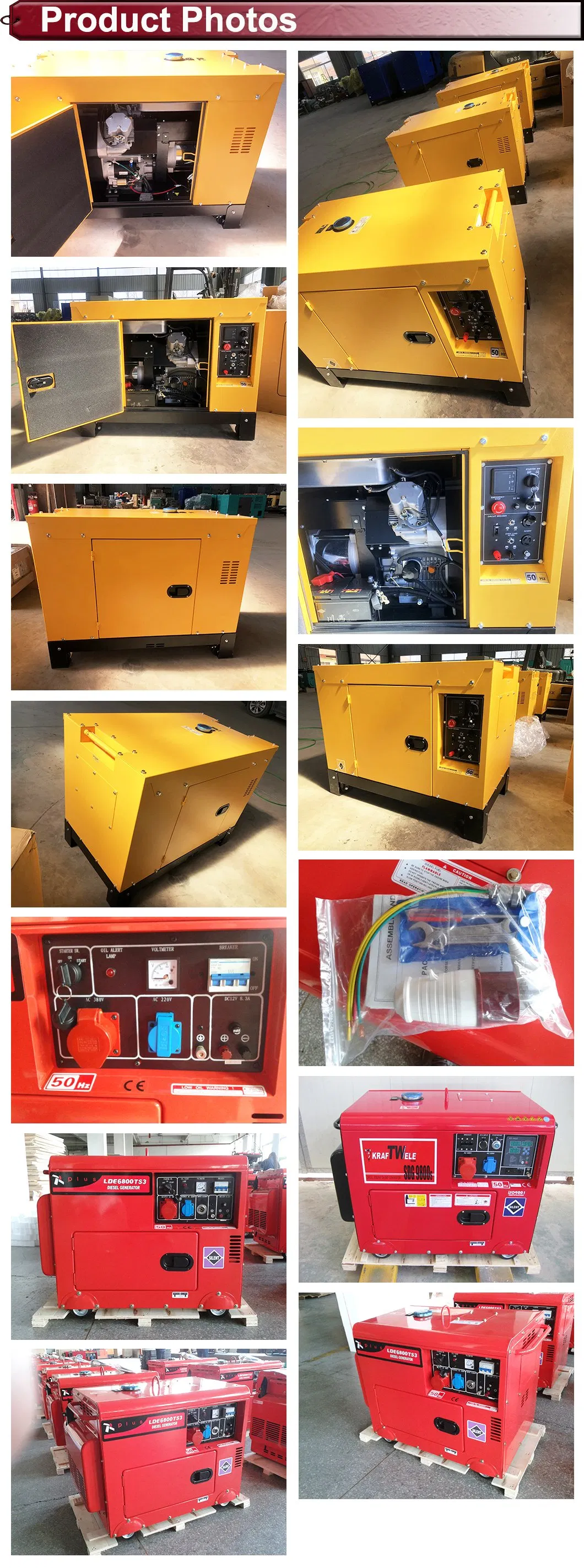 Groupe Electrogene 7kVA Silent 3 Phase Diesel Generator Price