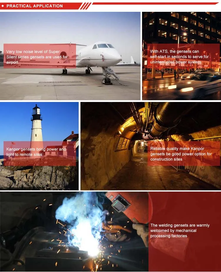 High Quality 60kVA Water Cooled Open Type Diesel Generator Brand Engine with Best Price