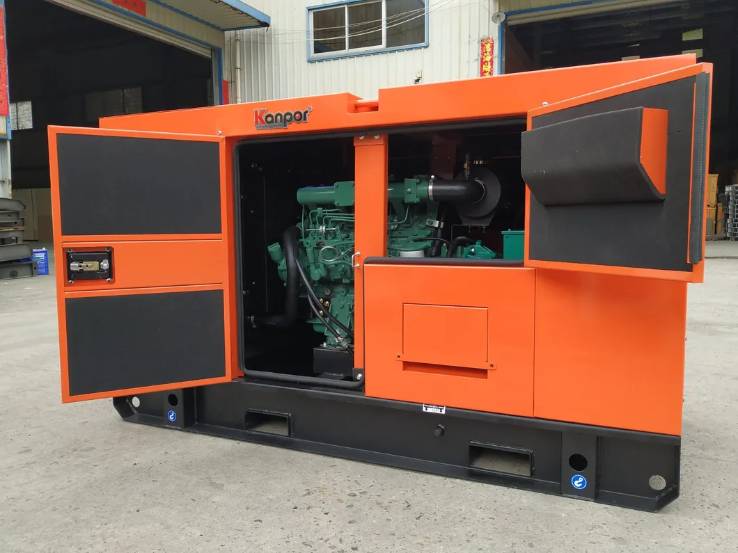 High Quality 60kVA Water Cooled Open Type Diesel Generator Brand Engine with Best Price