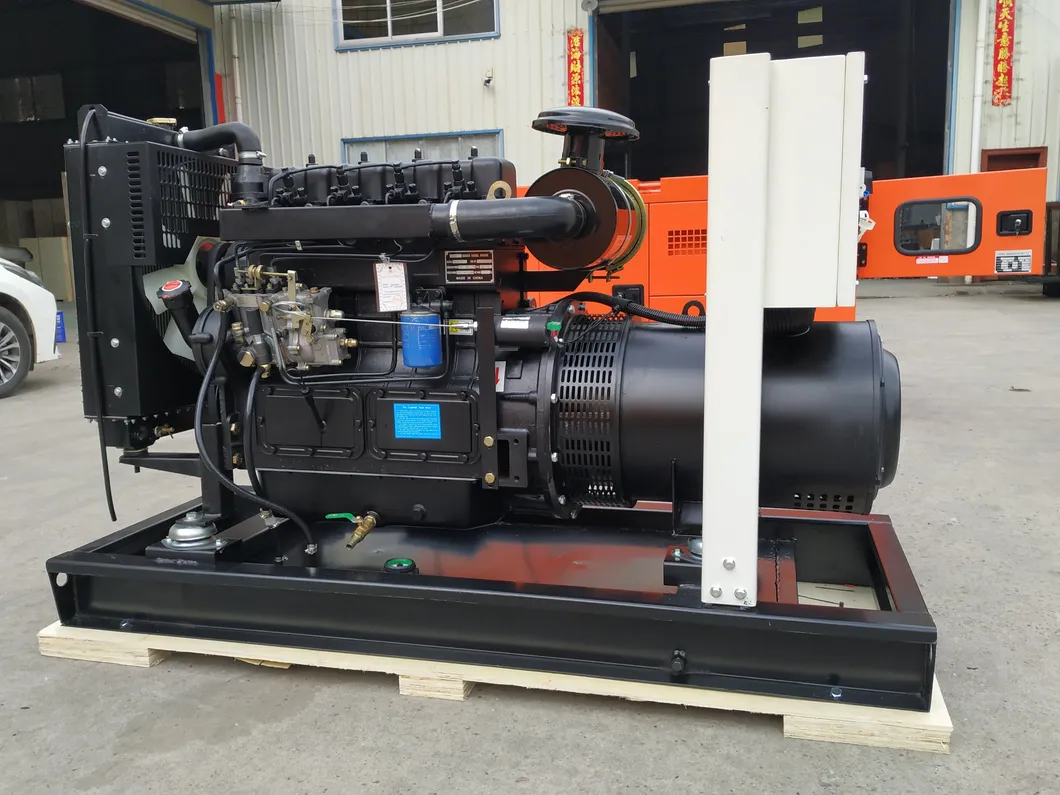 High Quality 60kVA Water Cooled Open Type Diesel Generator Brand Engine with Best Price