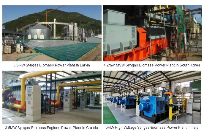 High Quality Factory Supply Reliable Biogas Syngas Biomass Natural 450kw Gas Generator
