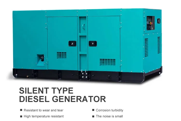 High Quality Silent 100kw/120kw/140kw/160kw with Engine 50kw Diesel Generator