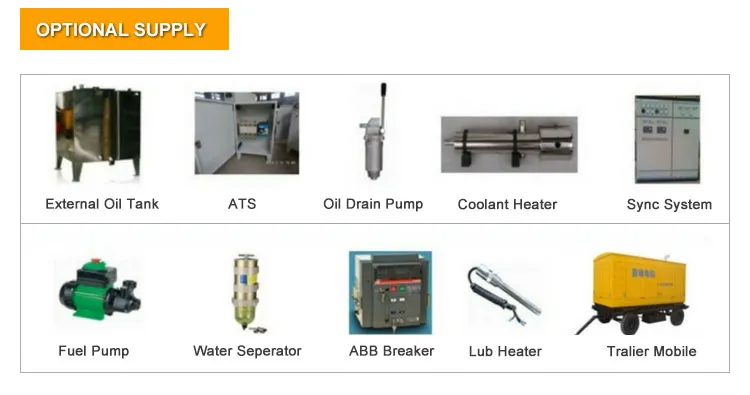 High Quality Silent 100kw/120kw/140kw/160kw with Engine 50kw Diesel Generator