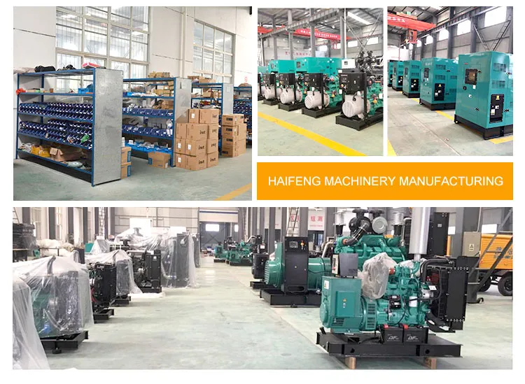 High Quality Silent 100kw/120kw/140kw/160kw with Engine 50kw Diesel Generator