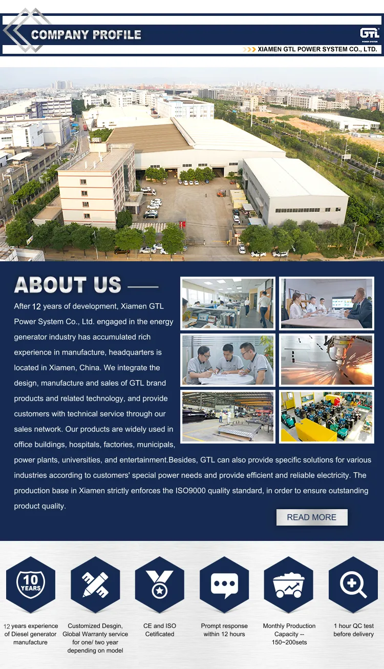 Hot Sale 250kw 313kVA Diesel Generating Sets Standby Power 350kVA 280kw Diesel Generator 50Hz 1500rpm From Gtl