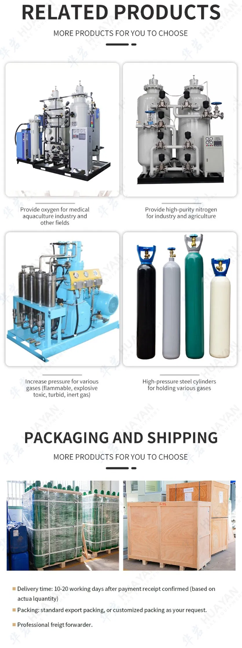 Industrial High-Efficiency Oxygen Generator, Rapid Oxygen Production Oxygen Compressor