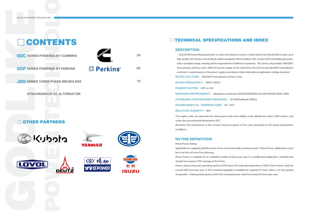 Jdg184 Stamford Alternator (22.5-42.5kVA) 50Hz