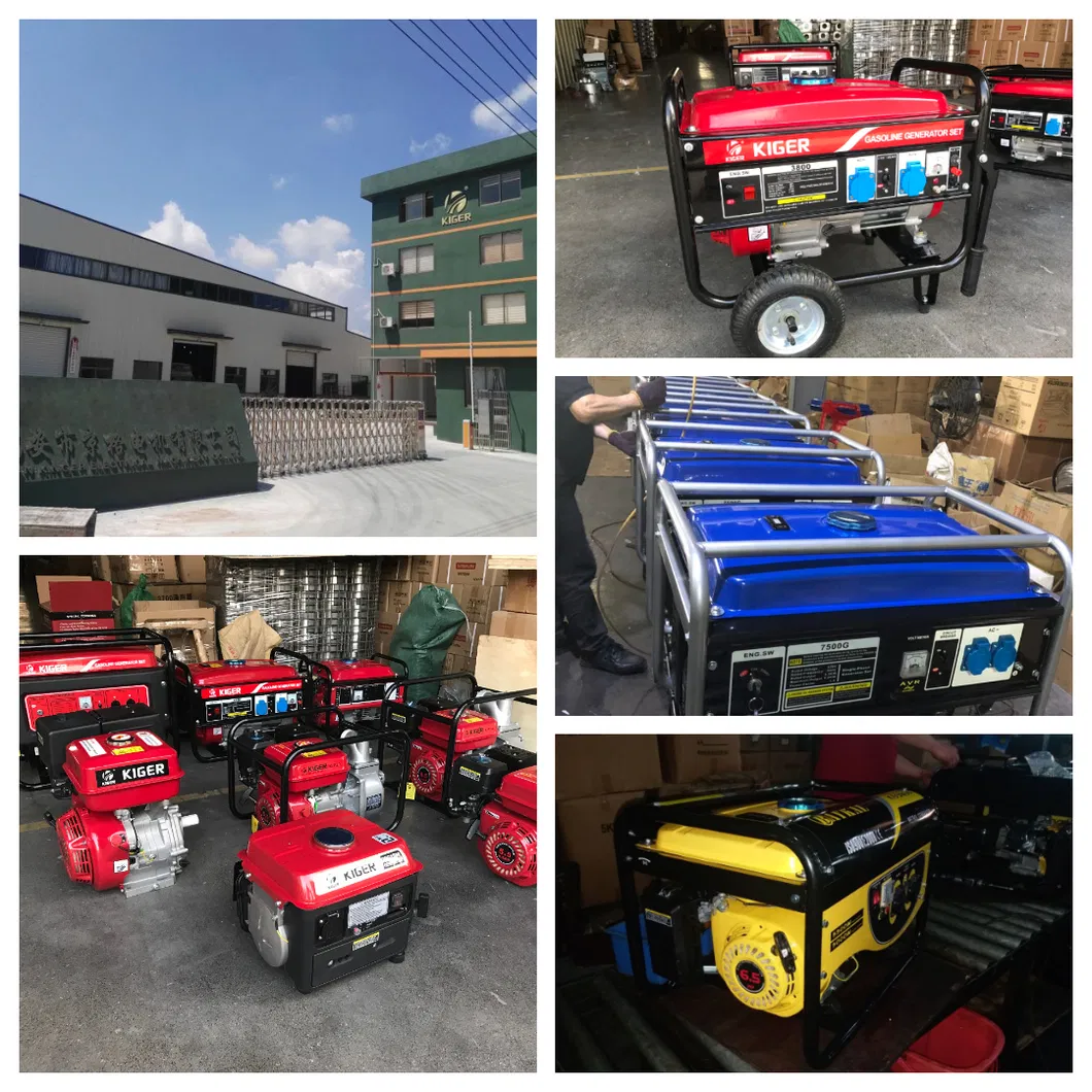 Kigermax 650W 800wportable Small Petrol Engine Gas Generator with Two Stroke