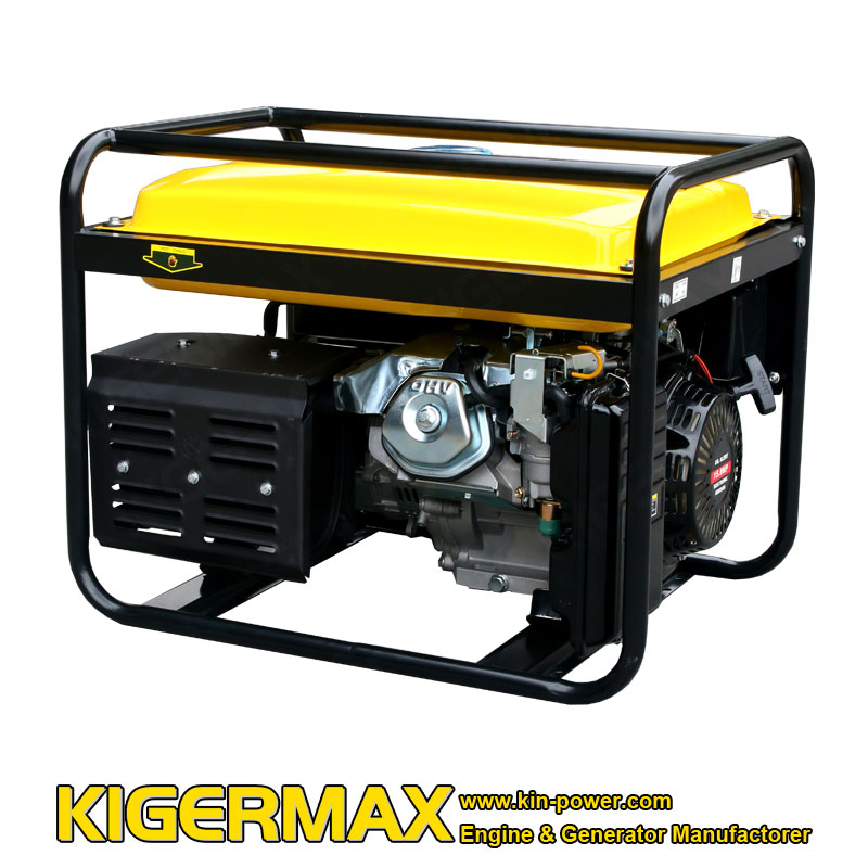 Kigermax 8kw Single Phase Portable Gasoline Generator with Air-Cooled