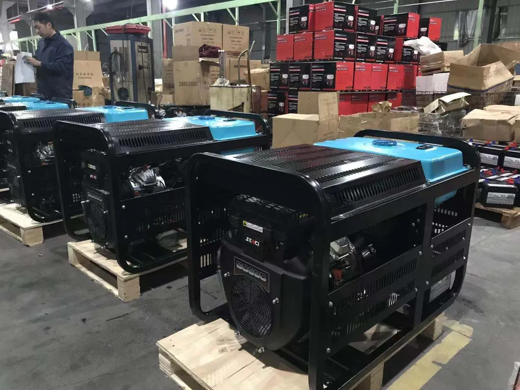 Kigermax Sales Ohv Gasoline Engine Air-Cooled Power Generator Set with Handle and Wheels