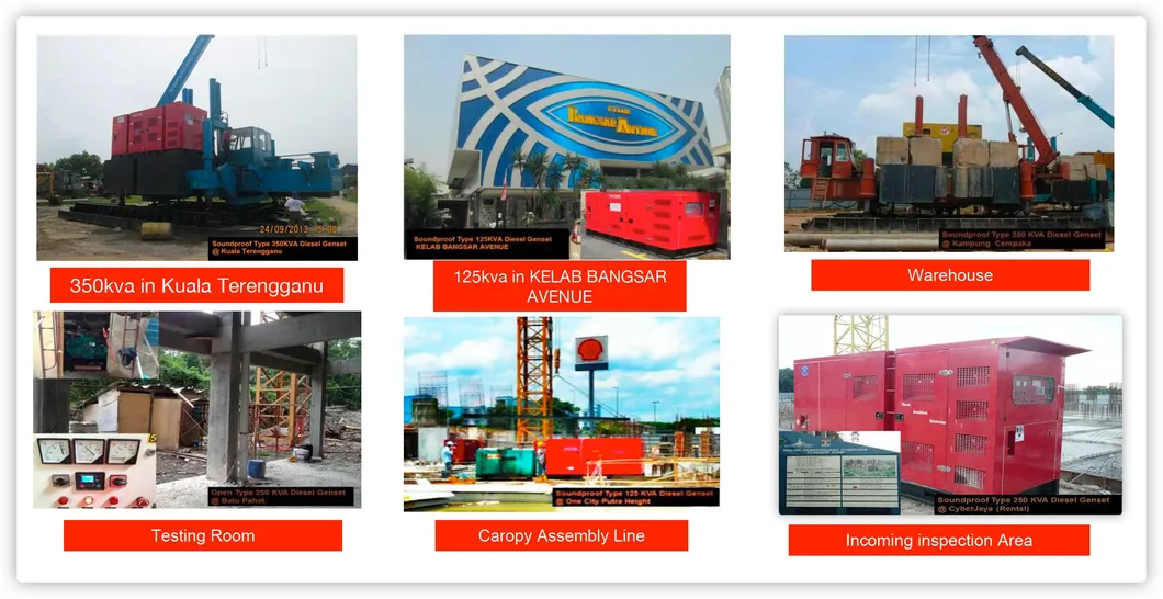 kVA Silent Diesel Generator Genset Manufactory Stanford USA Diesel Engine10kVA to 3250 kVA Generator