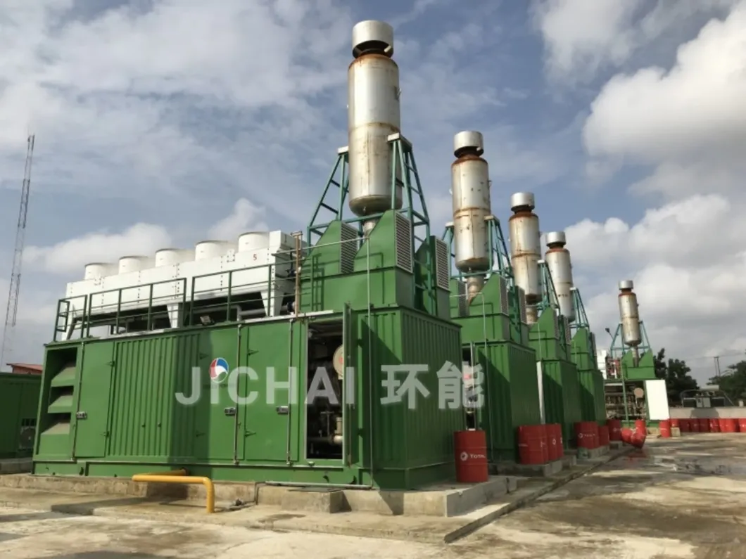 Landfill Gas Electricity Power Plant 500kw - 2MW Biogas Generator