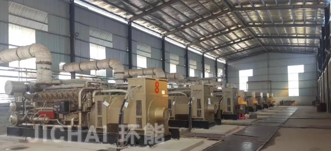 Landfill Gas Electricity Power Plant 500kw - 2MW Biogas Generator