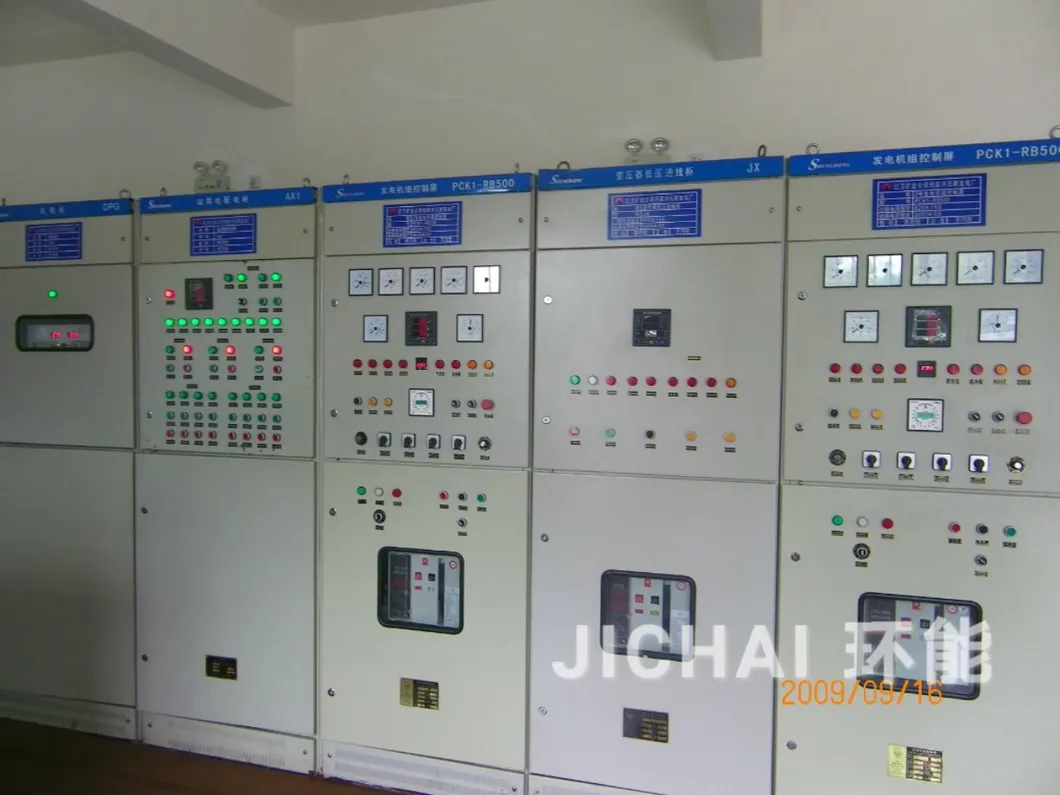 Landfill Gas Electricity Power Plant 500kw - 2MW Biogas Generator