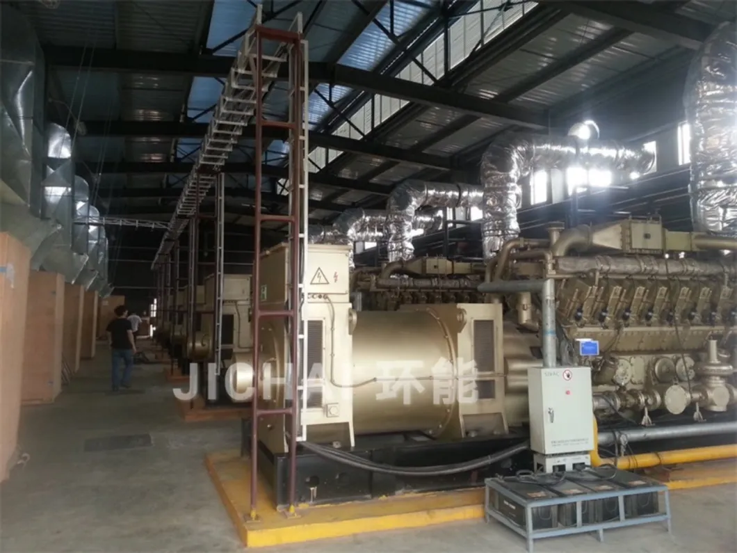 Landfill Gas Electricity Power Plant 500kw - 2MW Biogas Generator